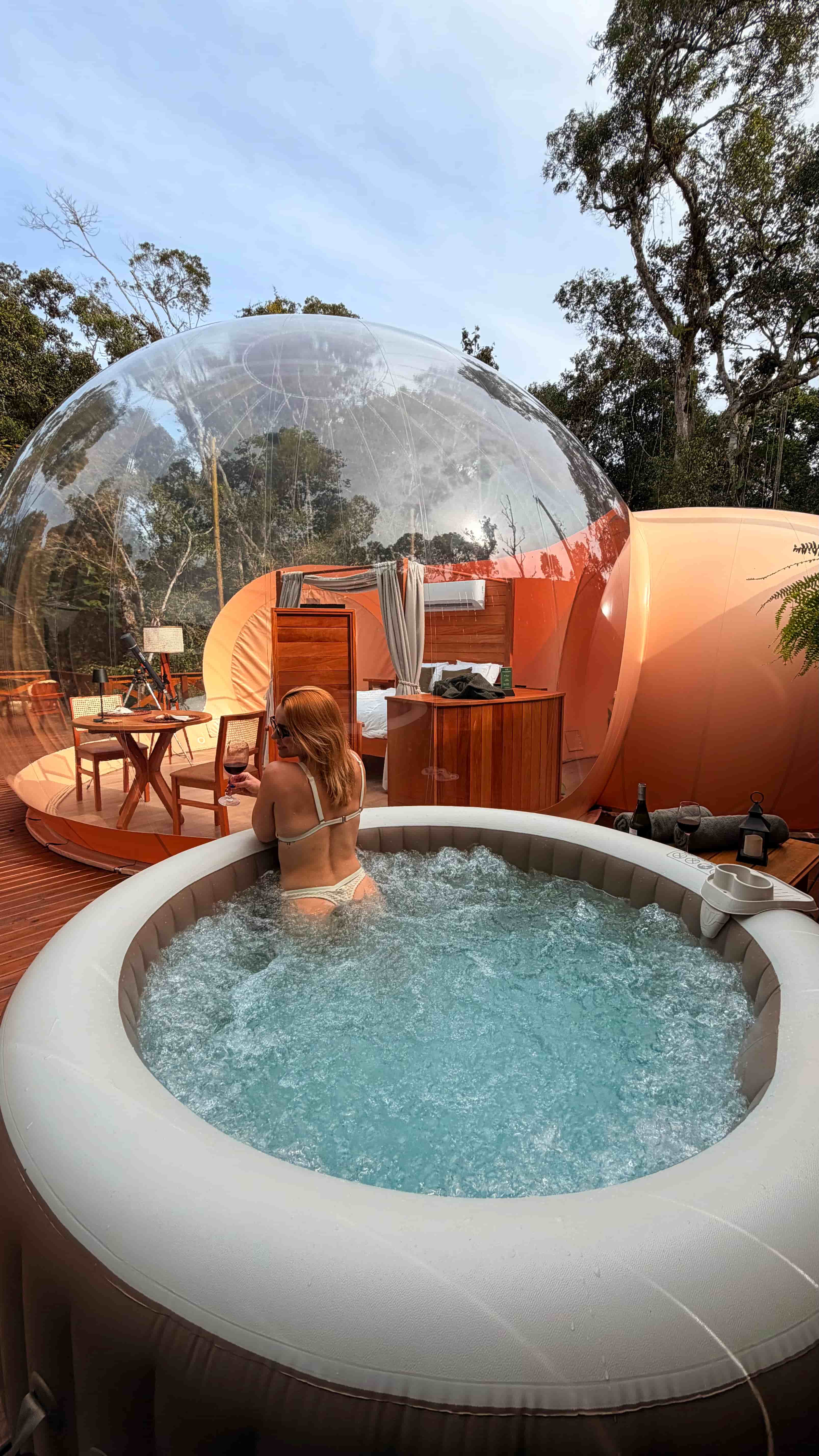 Jacuzzi aquecida
