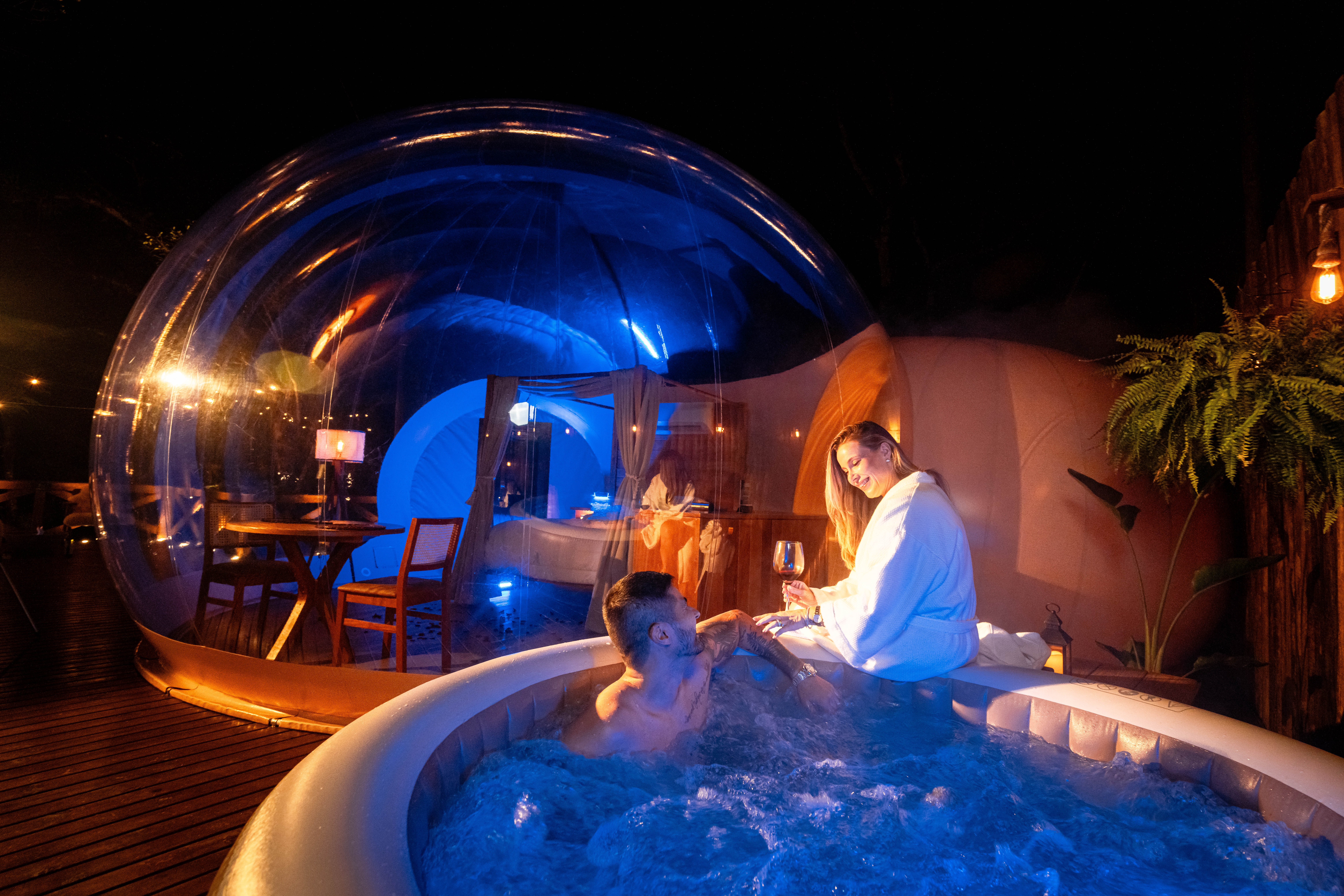 Jacuzzi ao ar livre